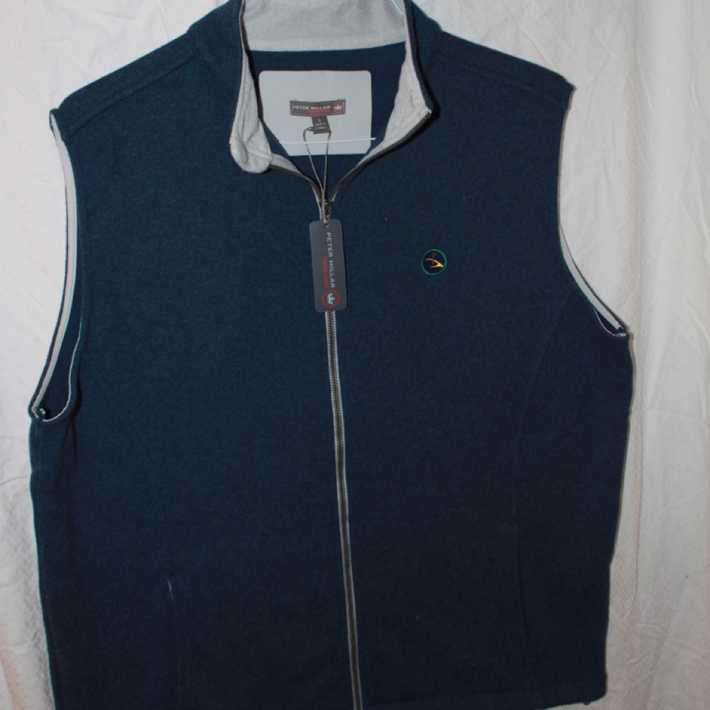 L MENS GOLF VEST - PETER MILLAR